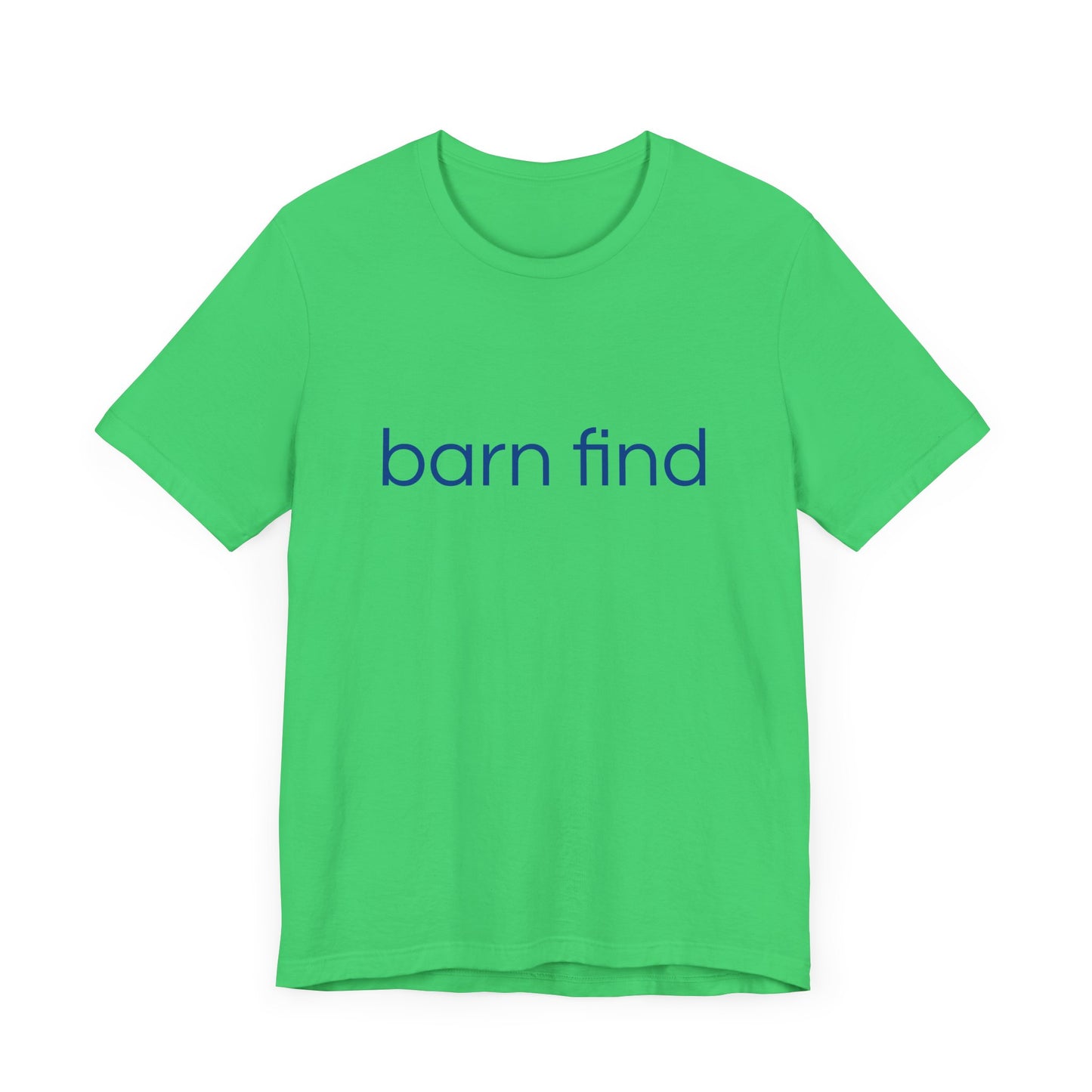 barn find Navy Print Unisex Jersey Tee