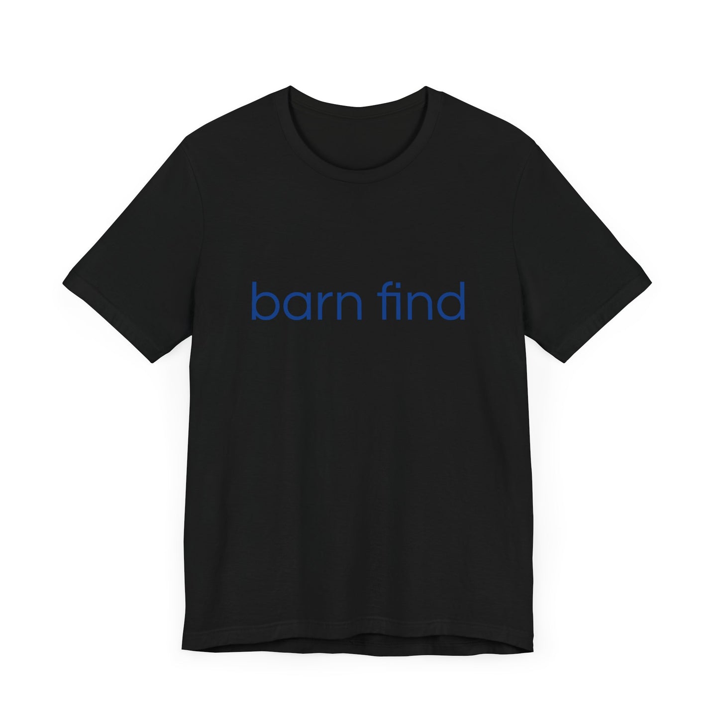 barn find Navy Print Unisex Jersey Tee