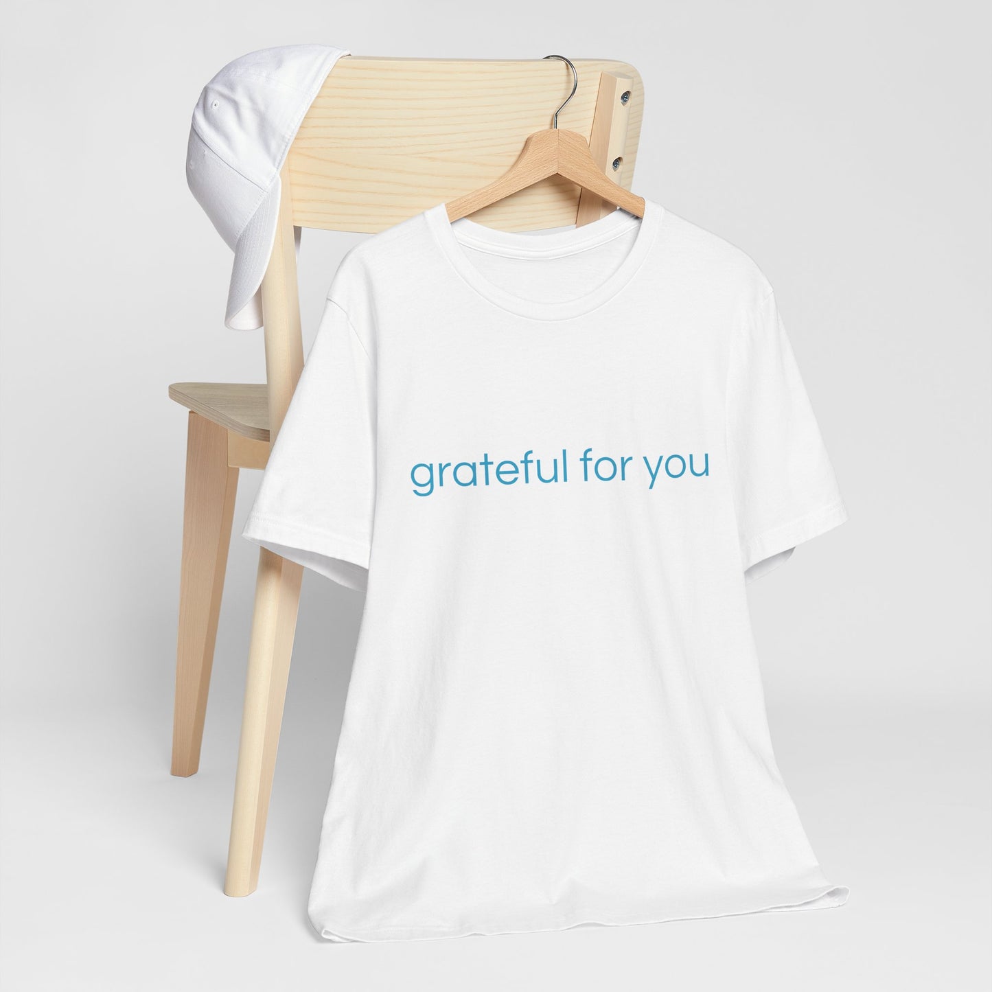 grateful for you Blue Print Unisex Jersey Tee