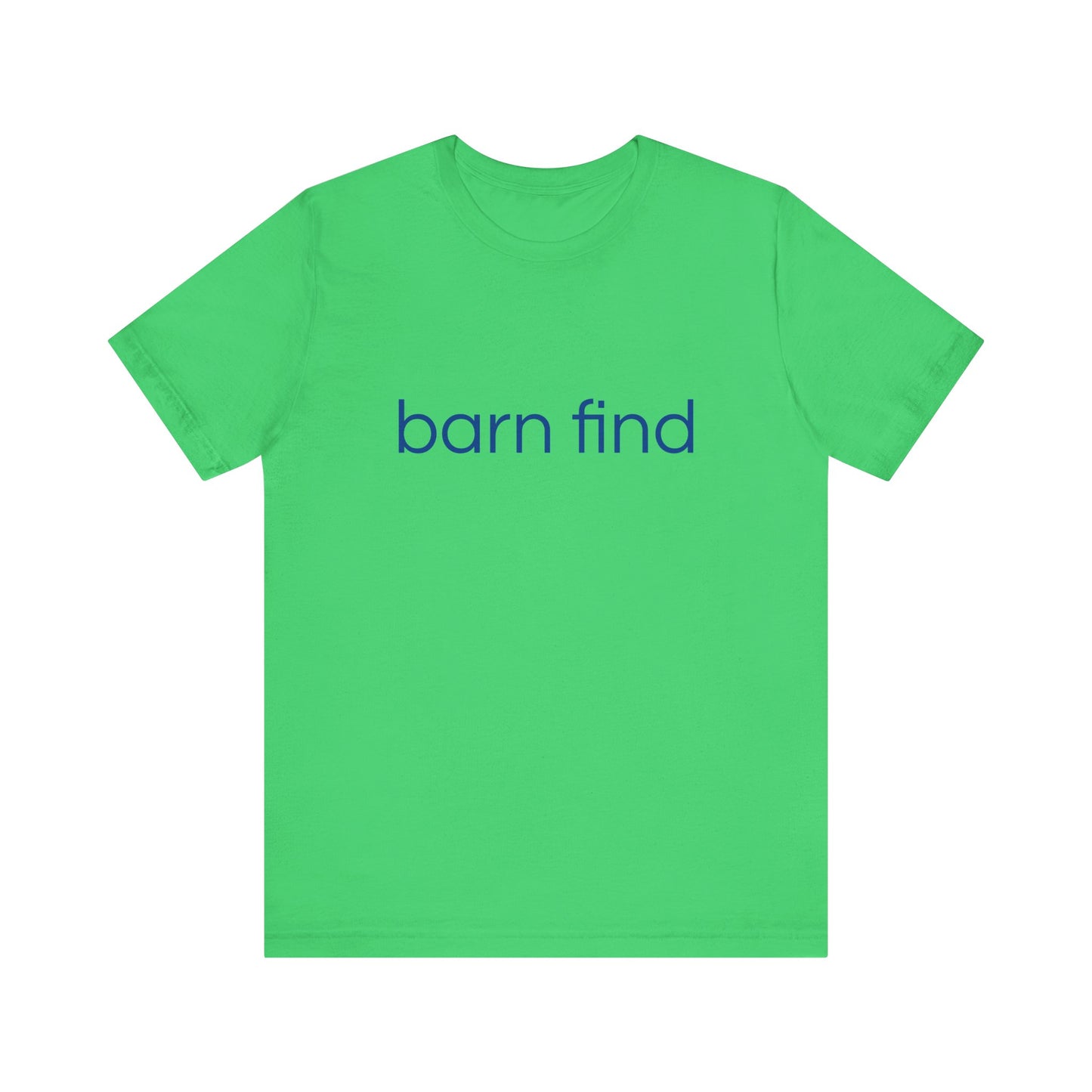 barn find Navy Print Unisex Jersey Tee