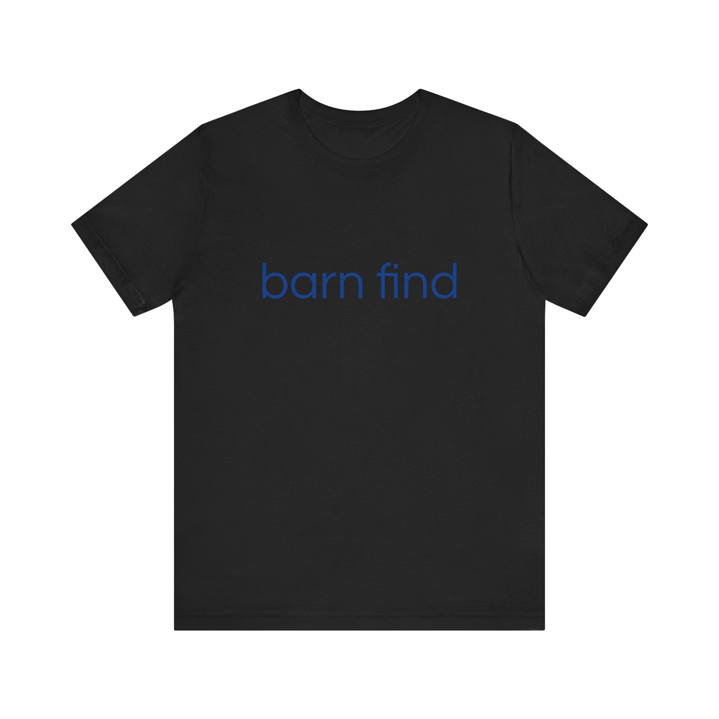 barn find Navy Print Unisex Jersey Tee